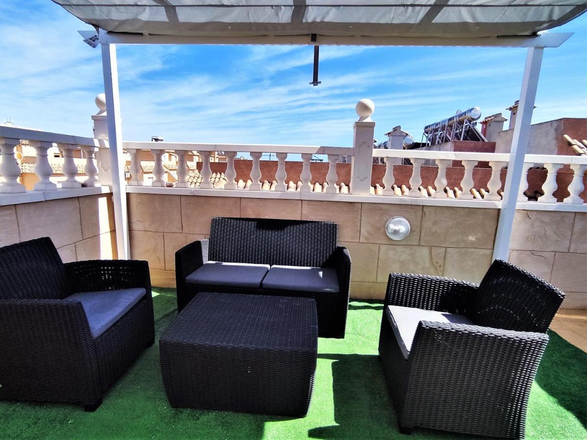 Modern Townhouse With Bbq & Terrace - Gran Alacant Exteriör bild