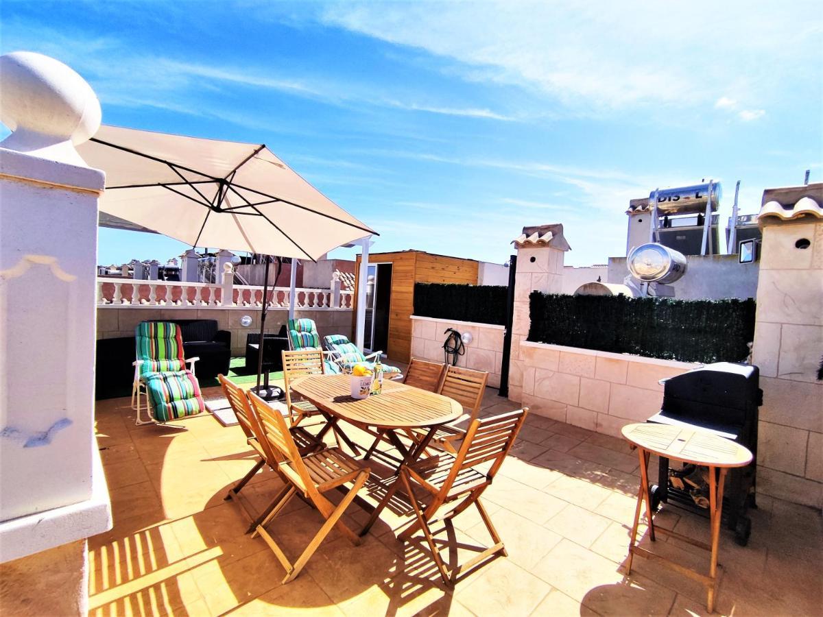 Modern Townhouse With Bbq & Terrace - Gran Alacant Exteriör bild